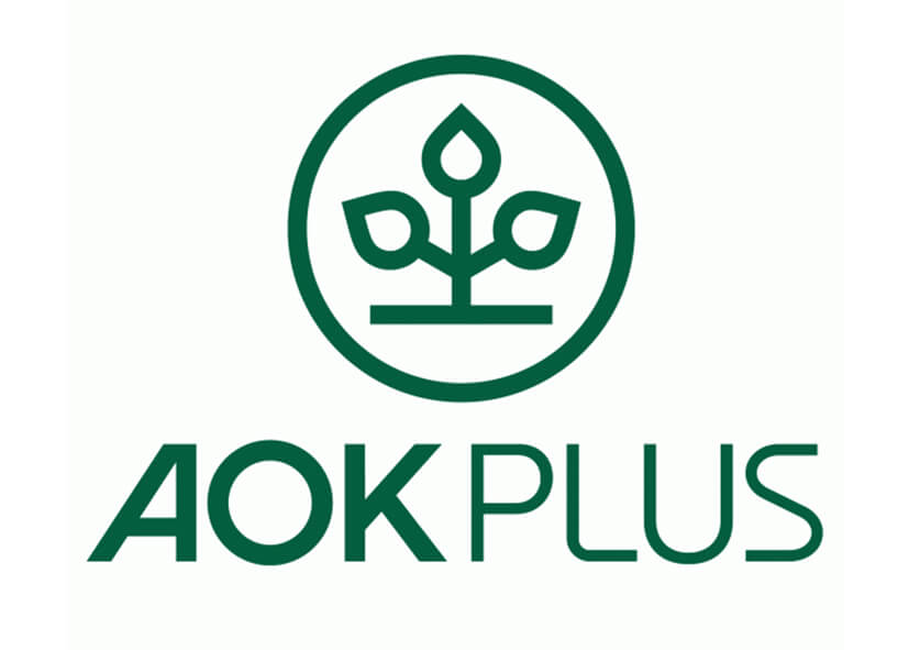 Logo von der AOK Plus